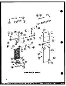 Evaporator Parts (Sp19w-C / P60350-46Wc) (Sp19w / P60350-46W) (Sp19w-A / P60350-46Wa) (Sp19w-L / P60350-46Wl) (Sp19w-Ag / P60350-46Wg) (Sp17w-Ag / P60350-50Wg) (Sp17w / P60350-50W) (Sp17w-L / P60350-50Wl) (Sp17w-C / P60350-50Wc) (Sp17w-A / P60350-Wa) (Sp17w / P60350-53W) (Sp17 parts for Amana Side-By-Side Refrigerator SD22W-C-P60350-43WC from AppliancePartsPros.com