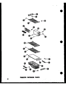 Freezer Interior Parts (Esr17n / P60230-3W) (Esr17n-Ag / P60230-3Wg) (Esr17n-C / P60230-3Wc) (Esr17n-A / P60230-3Wa) (Esr22n-A / P60230-10Wa) (Esr22n-C / P60230-10Wc) (Esr22n-Ag / P60230-10Wg) (Esr22n / P60230-10W) (Sr25n-1-C / P60230-81Wc) (Sr25n-1-A / P60230-81Wa) (Sr25n-1 parts for Amana Side-By-Side Refrigerator SD25N-1-C-P60230-82WC from AppliancePartsPros.com