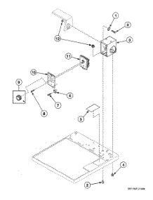 Timer Assy parts for Speed Queen Dryer SDE007QF1500 from AppliancePartsPros.com
