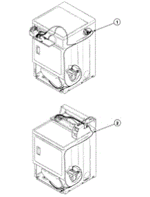 Harnesses parts for Speed Queen Dryer SDE107WF99L7 from AppliancePartsPros.com