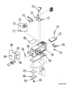 Meter Case 1 parts for Speed Queen Dryer SDE307LF1500 from AppliancePartsPros.com