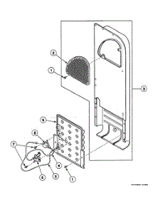 Heater Assy parts for Speed Queen Dryer SDE307LF1500 from AppliancePartsPros.com