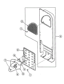 Heater Assy parts for Speed Queen Dryer SDE507LF1500 from AppliancePartsPros.com