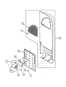 Heater Assy parts for Speed Queen Dryer SDE907WF1724 from AppliancePartsPros.com
