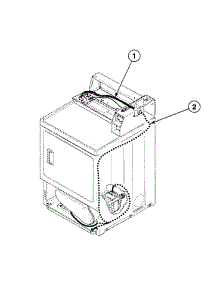 Harnesses parts for Speed Queen Dryer SDE907WF1724 from AppliancePartsPros.com