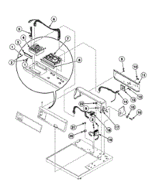 Controls parts for Speed Queen Dryer SDEA07WJ from AppliancePartsPros.com