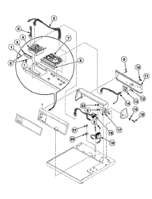 Control Assy parts for Speed Queen Dryer SDEB07LJ from AppliancePartsPros.com