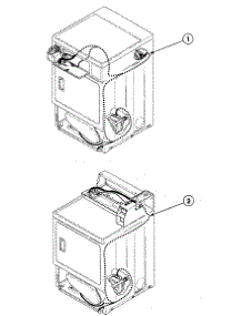 Harnesses parts for Speed Queen Dryer SDEB07WJ from AppliancePartsPros.com