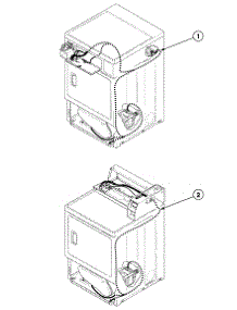 Harnesses parts for Speed Queen Dryer SDEC07LJ from AppliancePartsPros.com
