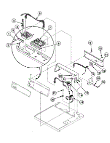 Controls Assy parts for Speed Queen Dryer SDET07QF from AppliancePartsPros.com