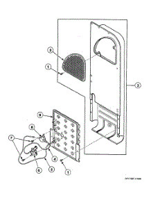 Heater Assy parts for Speed Queen Dryer SDEY07QF from AppliancePartsPros.com