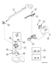 Gas Valve Assy parts for Speed Queen Dryer SDG009LF from AppliancePartsPros.com