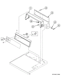 Hood Assy parts for Speed Queen Dryer SDG009QF from AppliancePartsPros.com