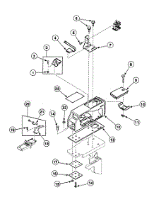Meter Case 1 parts for Speed Queen Dryer SDG109QF from AppliancePartsPros.com