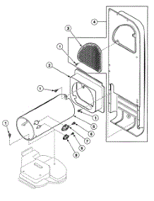 Heater parts for Speed Queen Dryer SDG109WF99L6 from AppliancePartsPros.com
