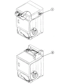Harnesses parts for Speed Queen Dryer SDG409WF from AppliancePartsPros.com