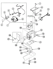 Card Reader parts for Speed Queen Dryer SDG609LF from AppliancePartsPros.com