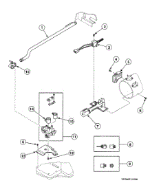 Gas Valve Assy parts for Speed Queen Dryer SDG709LF from AppliancePartsPros.com