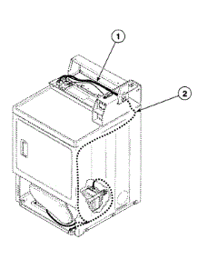 Harnesses parts for Speed Queen Dryer SDG809LF from AppliancePartsPros.com