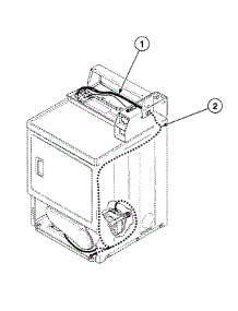 Harnesses parts for Speed Queen Dryer SDG909QF1124 from AppliancePartsPros.com