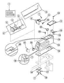 Meter Case parts for Speed Queen Dryer SDGA09QJ from AppliancePartsPros.com