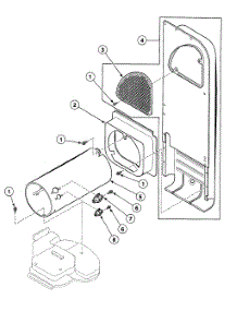 Heater parts for Speed Queen Dryer SDGC09WJ from AppliancePartsPros.com