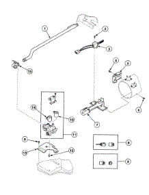 Gas Valve parts for Speed Queen Dryer SDGF09LJ from AppliancePartsPros.com