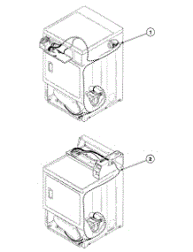 Harnesses parts for Speed Queen Dryer SDGH09LJ from AppliancePartsPros.com