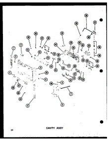 Wiring Harness / Heater, Cavity parts for Amana Side-By-Side Refrigerator SDI22B-P73320-44W from AppliancePartsPros.com