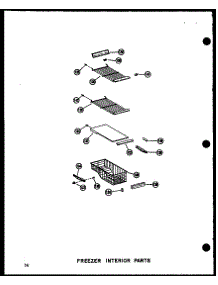 Freezer Interior Parts (Sdi25n-1 / P60230-75W) (Sdi25n-1-C / P60230-75Wc) (Sdi25n-1-Ag / P60230-75Wg) (Sdi25n-1-A / P60230-75Wa) (Sdi25n-1 / P60230-92W) (Sdi25n-1-C / P60230-92Wc) (Sdi25n-1-Ag / P60230-92Wg) (Sdi25n-1-A / P60230-92Wa) (Sdi25w / P60340-3W) (Sdi25w-C / P60340- parts for Amana Side-By-Side Refrigerator SDI22N-1-C-P60230-80WC from AppliancePartsPros.com