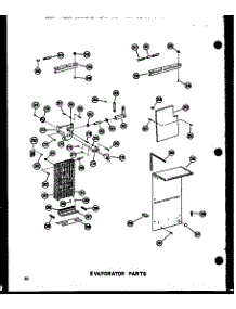 Evaporator Parts (Sdi25n-1-A / P60230-82Wa) (Sdi25n-1-C / P60230-83Wc) (Sdi25n-1-Ag / P60230-82Wg) (Sdi25n-1 / P60230-83W) (Sdi25n-1 / P60230-93W) (Sdi25n-1-C / P60230-93Wc) (Sdi25n-1-Ag / P60230-93Wg) (Sdi25n-1-A / P60230-93Wa) (Sdi25w / P60340-17W) (Sdi25w-C / P60340-17Wc) parts for Amana Side-By-Side Refrigerator SDI22W-C-P60340-20WC from AppliancePartsPros.com