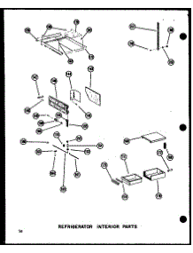 Refrigerator Interior Parts (Sdi25n-1 / P60230-75W) (Sdi25n-1-C / P60230-75Wc) (Sdi25n-1-Ag / P60230-75Wg) (Sdi25n-1-A / P60230-75Wa) (Sdi25n-1 / P60230-92W) (Sdi25n-1-C / P60230-92Wc) (Sdi25n-1-Ag / P60230-92Wg) (Sdi25n-1-A / P60230-92Wa) (Sdi25w / P60340-3W) (Sdi25w-C / P6 parts for Amana Side-By-Side Refrigerator SDI22W-C-P60340-6WC from AppliancePartsPros.com