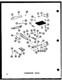 Condensor Parts (Sri19c-C / P73320-54Wc) (Sri19c-A / P73320-54Wa) (Sri19c-G / P73320-54Wg) (Sri19c / P73320-54W) (Sri19c-L / P73320-54Wl) (Sdi22c-C / P73320-53Wc) (Sdi22c / P73320-53W) (Sdi22c-A / P73320-53Wa) (Sdi22c-L / P73320-53Wl) (Sdi22c-G / P73320-53Wg) (Sdi25c-C / P7332 parts for Amana Side-By-Side Refrigerator SDI25C-C-P73320-51WC from AppliancePartsPros.com