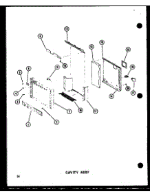 Cavity Assy (Sri19c-G / P73900-5Wg) (Sri19c-A / P73900-5Wa) (Sri19c-C / P73900-5Wc) (Sri19c-L / P73900-5Wl) (Sri19c / P73900-5W) (Sdi22c-C / P73900-6Wc) (Sdi22c / P73900-6W) (Sdi22c-A / P73900-6Wa) (Sdi22c-L / P73900-6Wl) (Sdi22c-G / P73900-6Wg) (Sdi25c-C / P73900-7Wc) (Sdi25c parts for Amana Side-By-Side Refrigerator SDI25C-C-P73320-51WC from AppliancePartsPros.com