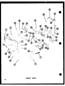 Cavity Assy (Sri19c-C / P73320-54Wc) (Sri19c-A / P73320-54Wa) (Sri19c-G / P73320-54Wg) (Sri19c / P73320-54W) (Sri19c-L / P73320-54Wl) (Sdi22c-C / P73320-53Wc) (Sdi22c / P73320-53W) (Sdi22c-A / P73320-53Wa) (Sdi22c-L / P73320-53Wl) (Sdi22c-G / P73320-53Wg) (Sdi25c-C / P73320-51 parts for Amana Side-By-Side Refrigerator SDI25C-L-P73900-7WL from AppliancePartsPros.com