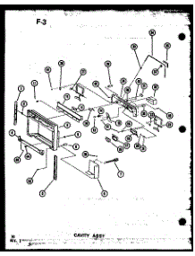 Cavity Assy parts for Amana Side-By-Side Refrigerator SDI25E-1-P74870-18W from AppliancePartsPros.com