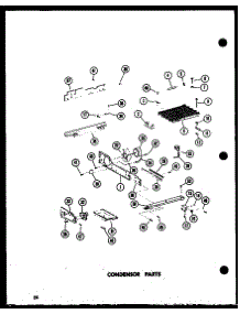 Condensor Parts parts for Amana Side-By-Side Refrigerator SDI25E-G-P74100-7WG from AppliancePartsPros.com