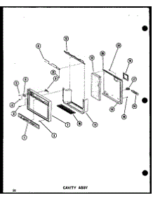 Cavity Assy (Sdi25n-1 / P60230-75W) (Sdi25n-1-C / P60230-75Wc) (Sdi25n-1-Ag / P60230-75Wg) (Sdi25n-1-A / P60230-75Wa) (Sdi25n-1 / P60230-92W) (Sdi25n-1-C / P60230-92Wc) (Sdi25n-1-Ag / P60230-92Wg) (Sdi25n-1-A / P60230-92Wa) (Sdi25w / P60340-3W) (Sdi25w-C / P60340-3Wc) (Sdi25 parts for Amana Side-By-Side Refrigerator SDI25N-1-C-P60230-83WC from AppliancePartsPros.com