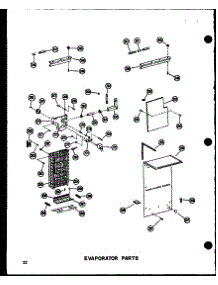 Evaporator Parts (Sdi25n-1 / P60230-75W) (Sdi25n-1-C / P60230-75Wc) (Sdi25n-1-Ag / P60230-75Wg) (Sdi25n-1-A / P60230-75Wa) (Sdi25n-1 / P60230-92W) (Sdi25n-1-C / P60230-92Wc) (Sdi25n-1-Ag / P60230-92Wg) (Sdi25n-1-A / P60230-92Wa) (Sdi25w / P60340-3W) (Sdi25w-C / P60340-3Wc) ( parts for Amana Side-By-Side Refrigerator SDI25W-C-P60340-3WC from AppliancePartsPros.com