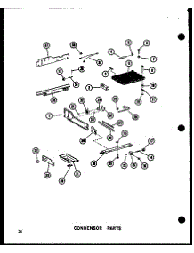 Condensor Parts (Sdi25w-C / P60350-41Wc) (Sdi25w / P60350-41W) (Sdi25w-A / P60350-41Wa) (Sdi25w-L / P60350-41Wl) (Sdi25w-Ag / P60350-41Wg) (Sdi22w-C / P60350-44Wc) (Sdi22w-A / P60350-44Wa) (Sdi22w-Ag / P60350-44Wg) (Sdi22w / P60350-44W) (Sdi22w-L / P60350-44Wl) (Sri19w-C / P60 parts for Amana Side-By-Side Refrigerator SDI25W-C-P73320-19WC from AppliancePartsPros.com