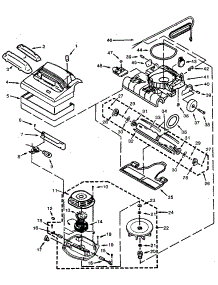 Nozzle And Motor Assembly parts for Eureka Upright Vacuum SE7525A from AppliancePartsPros.com