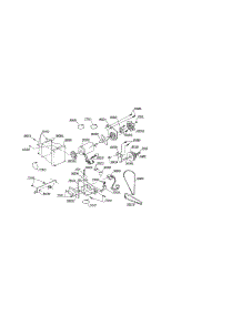 Motor / Harness parts for Singer Electronic Sewing Machine SES1000 from AppliancePartsPros.com