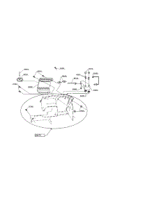 Spool Pin Holder / Back Cover parts for Singer Electronic Sewing Machine SES1000 from AppliancePartsPros.com