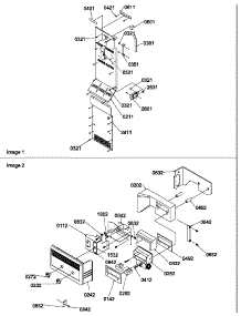 Control Assy parts for Amana Side-By-Side Refrigerator SG521SW-P1197003WW from AppliancePartsPros.com