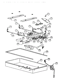 Gas And Electric Components parts for Thermador Gas Cooktop SGCS355RS from AppliancePartsPros.com