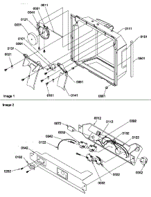 Ice / Water Cavity And Electronic Bracket Assy parts for Amana Side-By-Side Refrigerator SGD22TL-P1303514WL from AppliancePartsPros.com