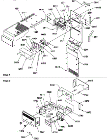 Ice Maker / Control Assy parts for Amana Side-By-Side Refrigerator SGD22TW-P1303510WW from AppliancePartsPros.com