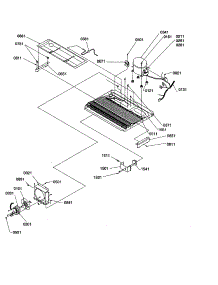 Machine Compartments / Muffler parts for Amana Side-By-Side Refrigerator SGD26VW-P1315208WW from AppliancePartsPros.com
