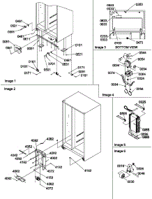Drain Systems, Rollers, And Evaporator Assy parts for Amana Side-By-Side Refrigerator SGD521SBL-P1197102WL from AppliancePartsPros.com