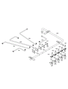 Valves / Manifold parts for Thermador Gas Cooktop SGS305FS/02 from AppliancePartsPros.com